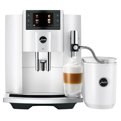 Slim - Jura E8 Piano white EC