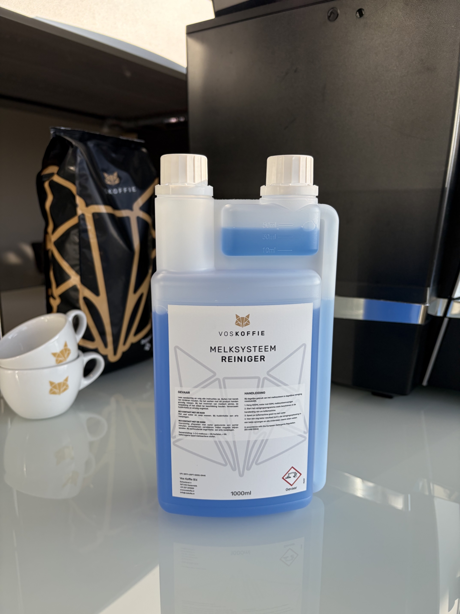 Vos Koffie - Melksysteem Reiniger 1000ml