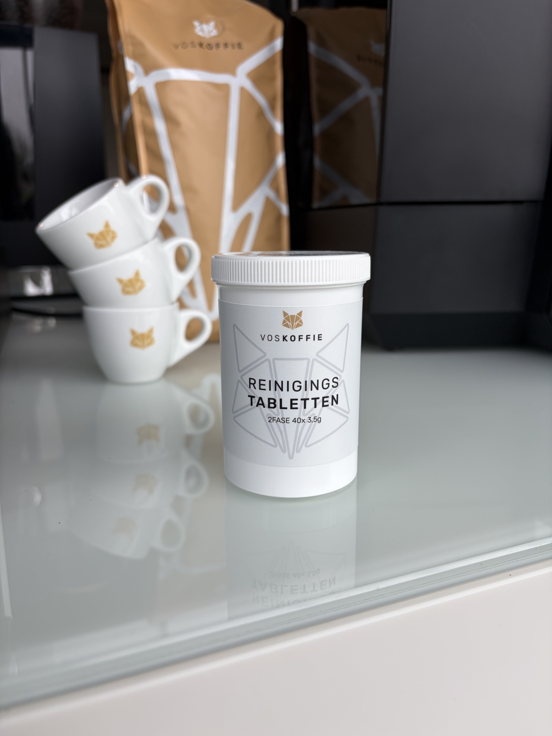 Vos koffie reinigingstabletten - 40 stuks