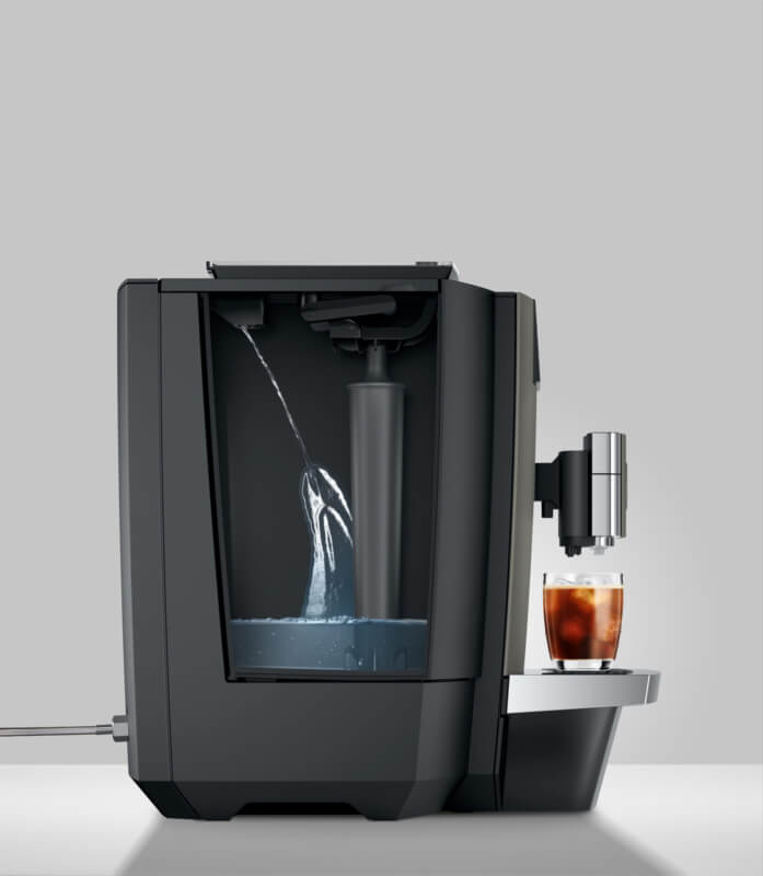 Vos Koffie - Jura X10c - Zijkant
