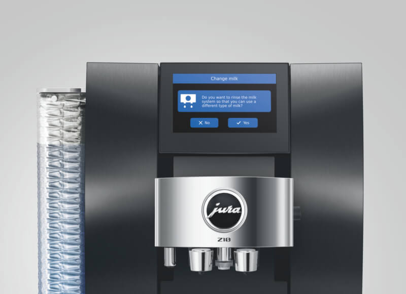 Vos Koffie - Jura Z10 (EB) - Aluminium Black - Quality Assistant en Milk Assistant